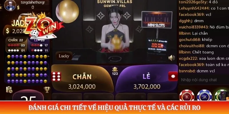 Đánh giá chi tiết về hiệu quả thực tế và các rủi ro